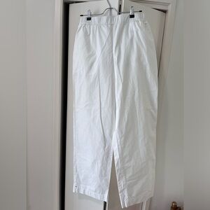 White Linen Pants